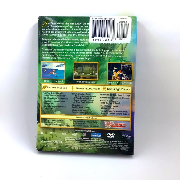 BAMBI PLATINUM EDITION - 2-Disc Special - Picture 2 of 14